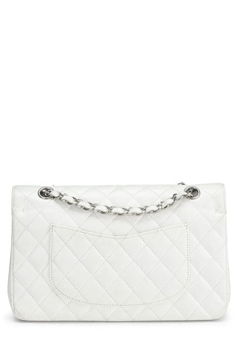 chanel white caviar flap|The Ultimate Chanel Flap Guide .